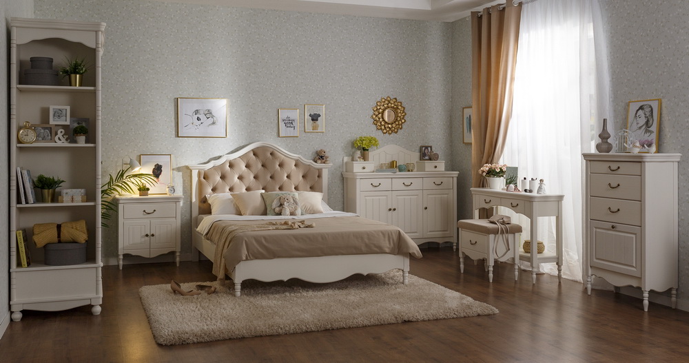 Кровать Айно №18 с мягким изголовьем 1200х2000