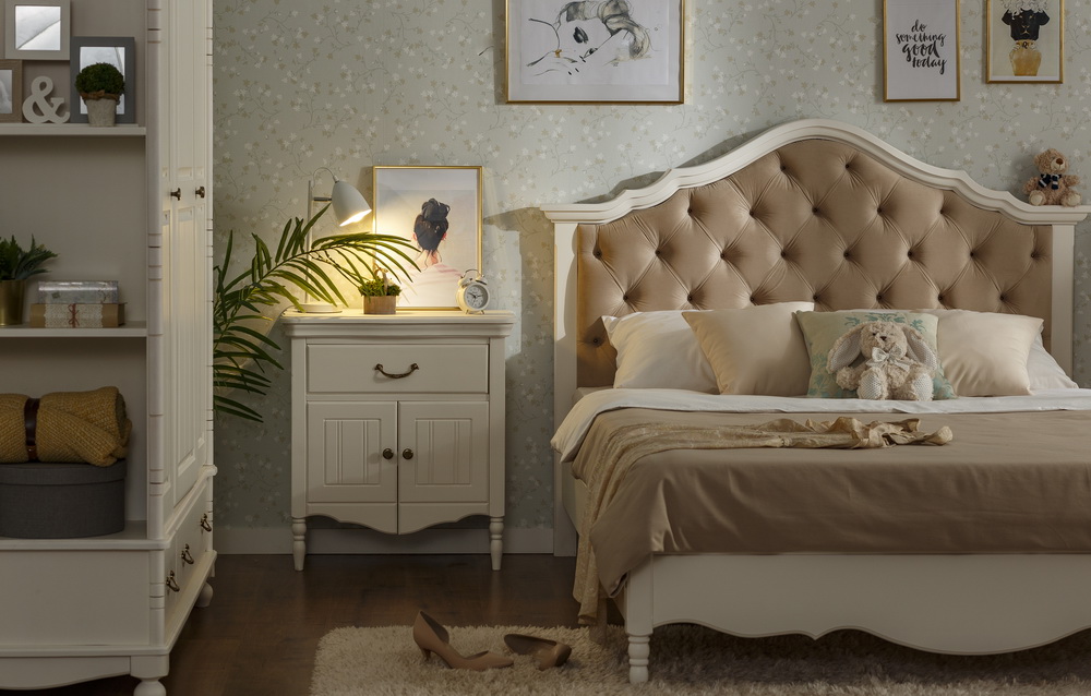 Кровать Айно №18 с мягким изголовьем 1200х2000