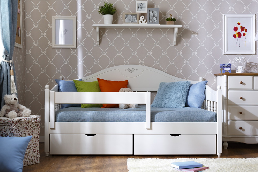 Тахта с 2 ящиками Айно №2 800х2000 с ящиками