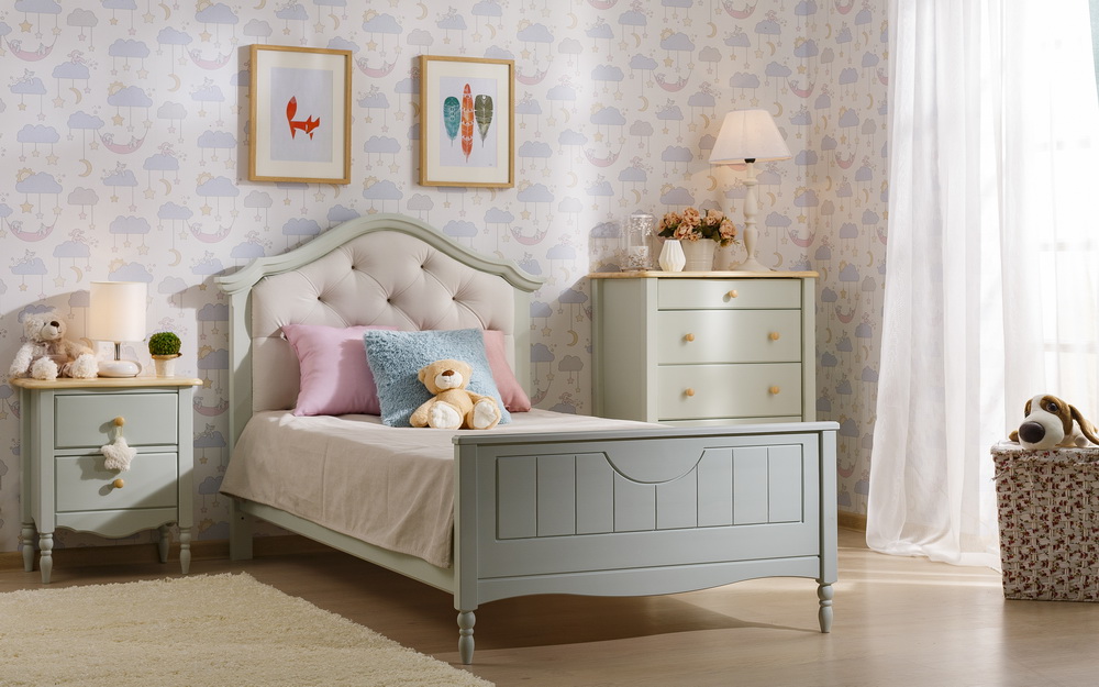 Кровать Айно №17 с мягким изголовьем 1600х2000