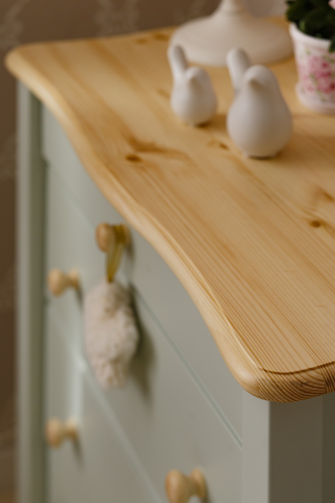 Комод из массива с 6 ящиками Айно №11