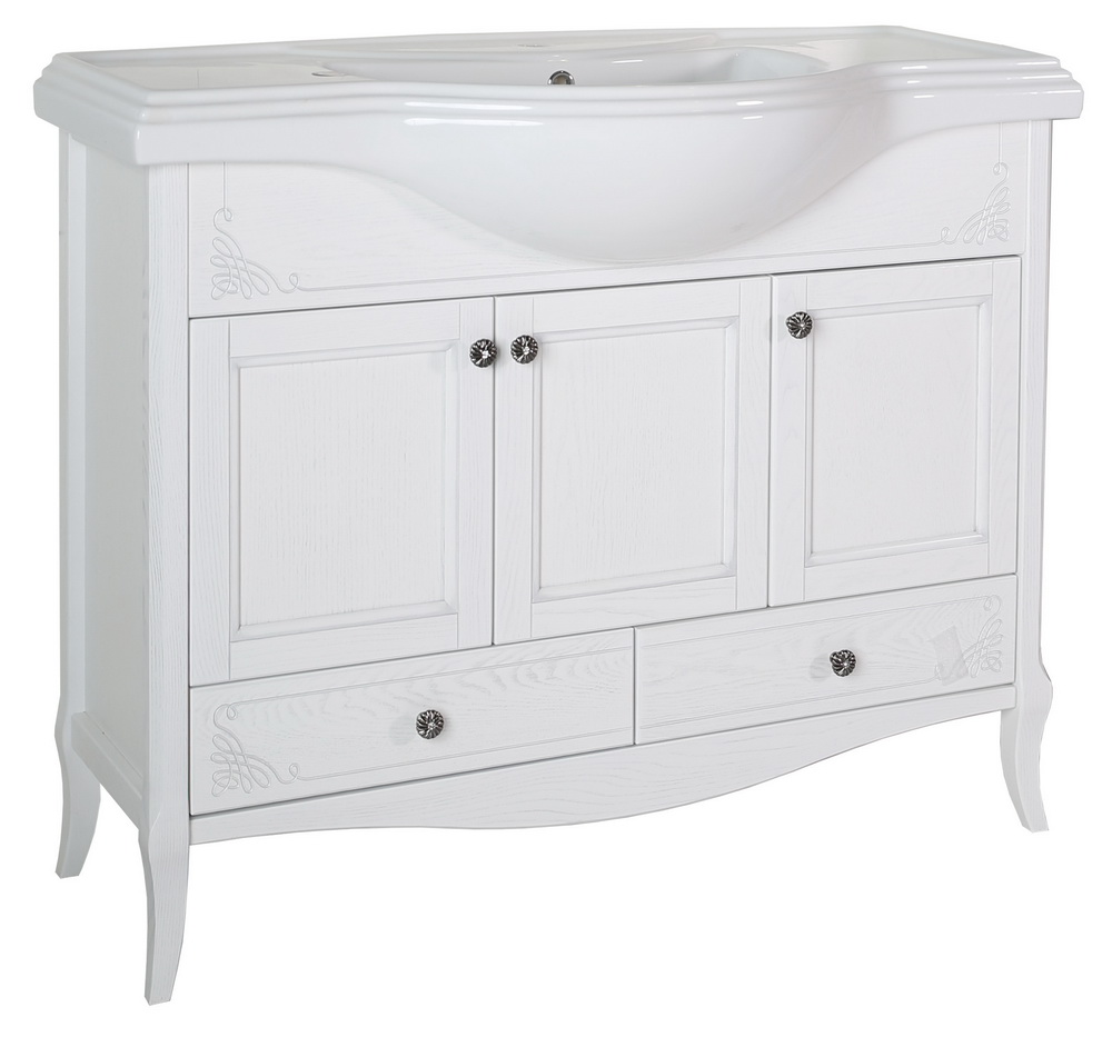 Раковина белая из керамики Классик 105