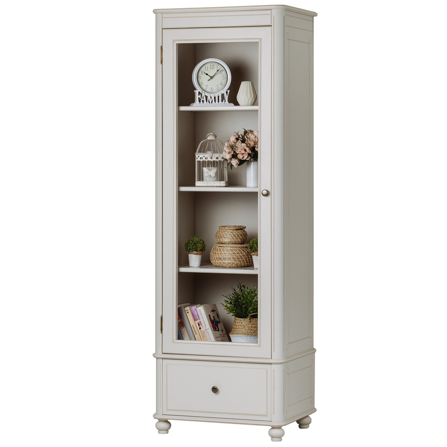 Шкаф книжный с ящиком Бетти №1