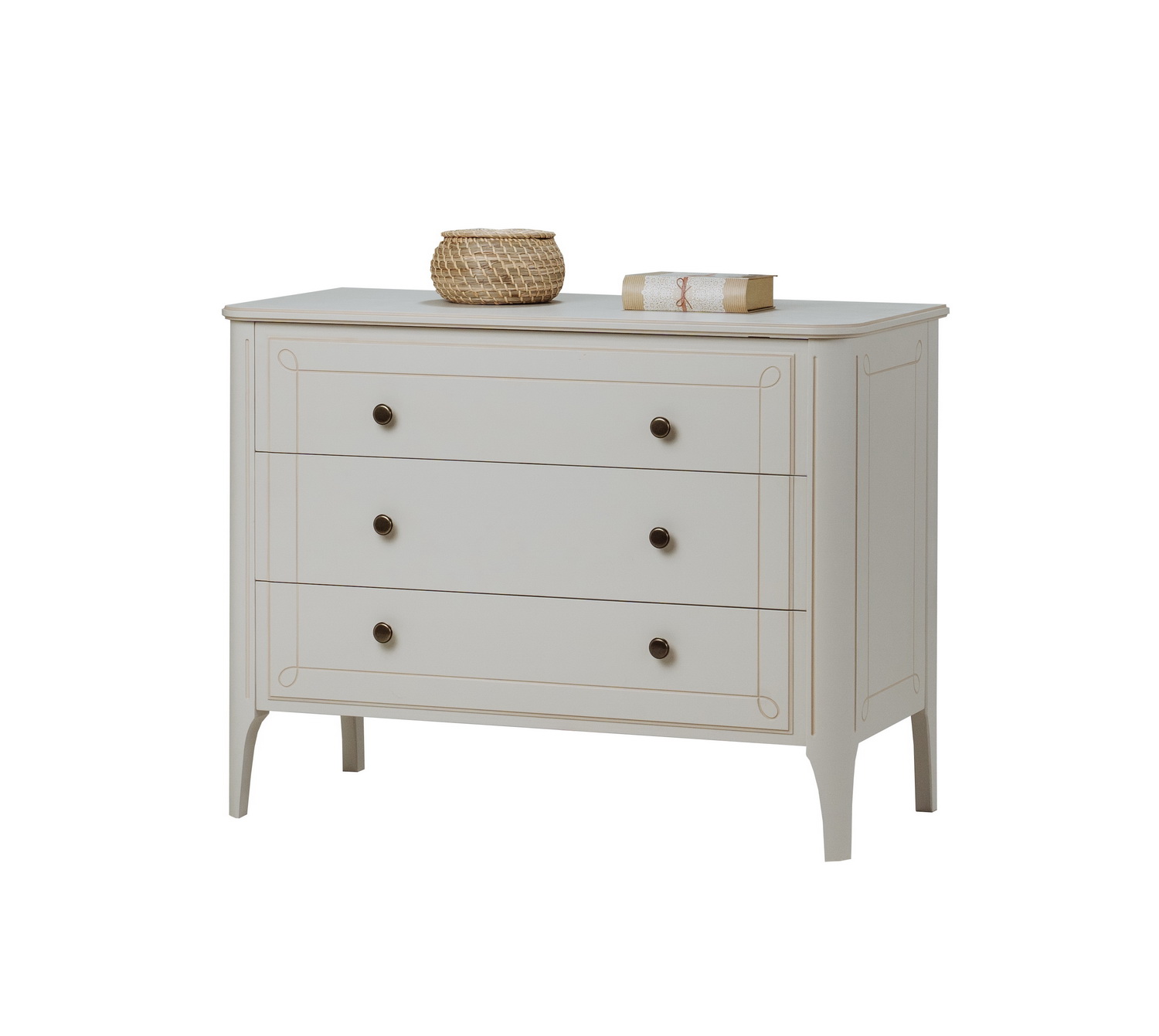 Тумба с 3 ящиками массив сосны Бетти №9