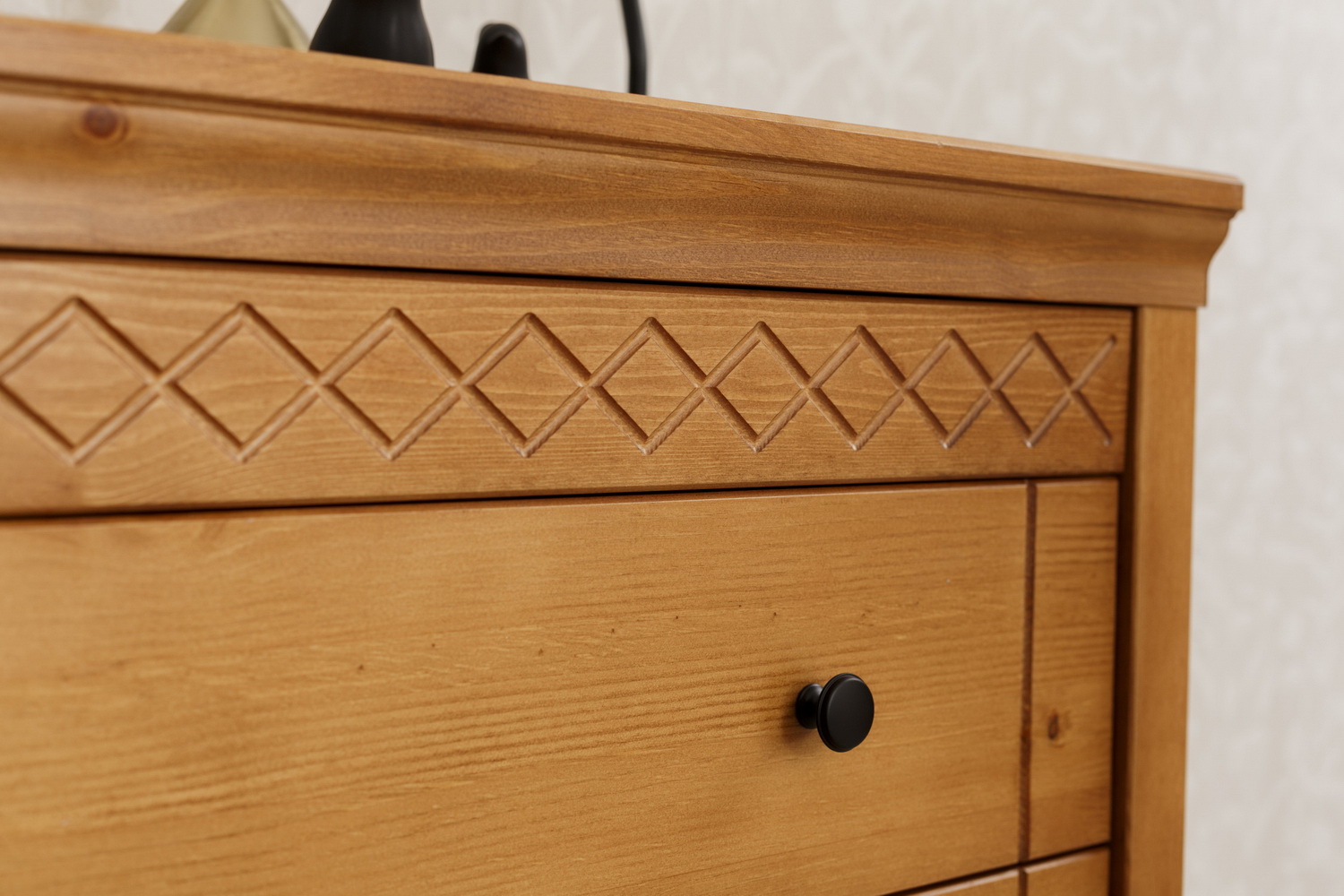 Комод с ящиками массив сосны Дания №6