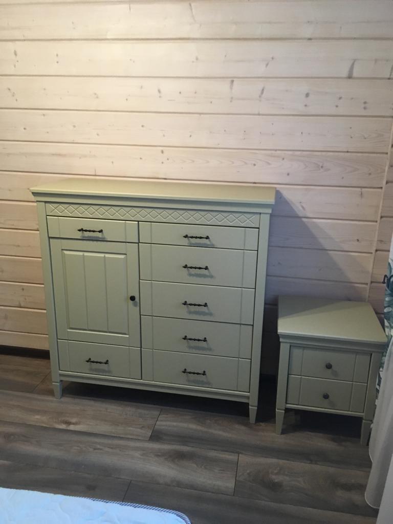 Комод с 8 ящиками сосна Дания №5