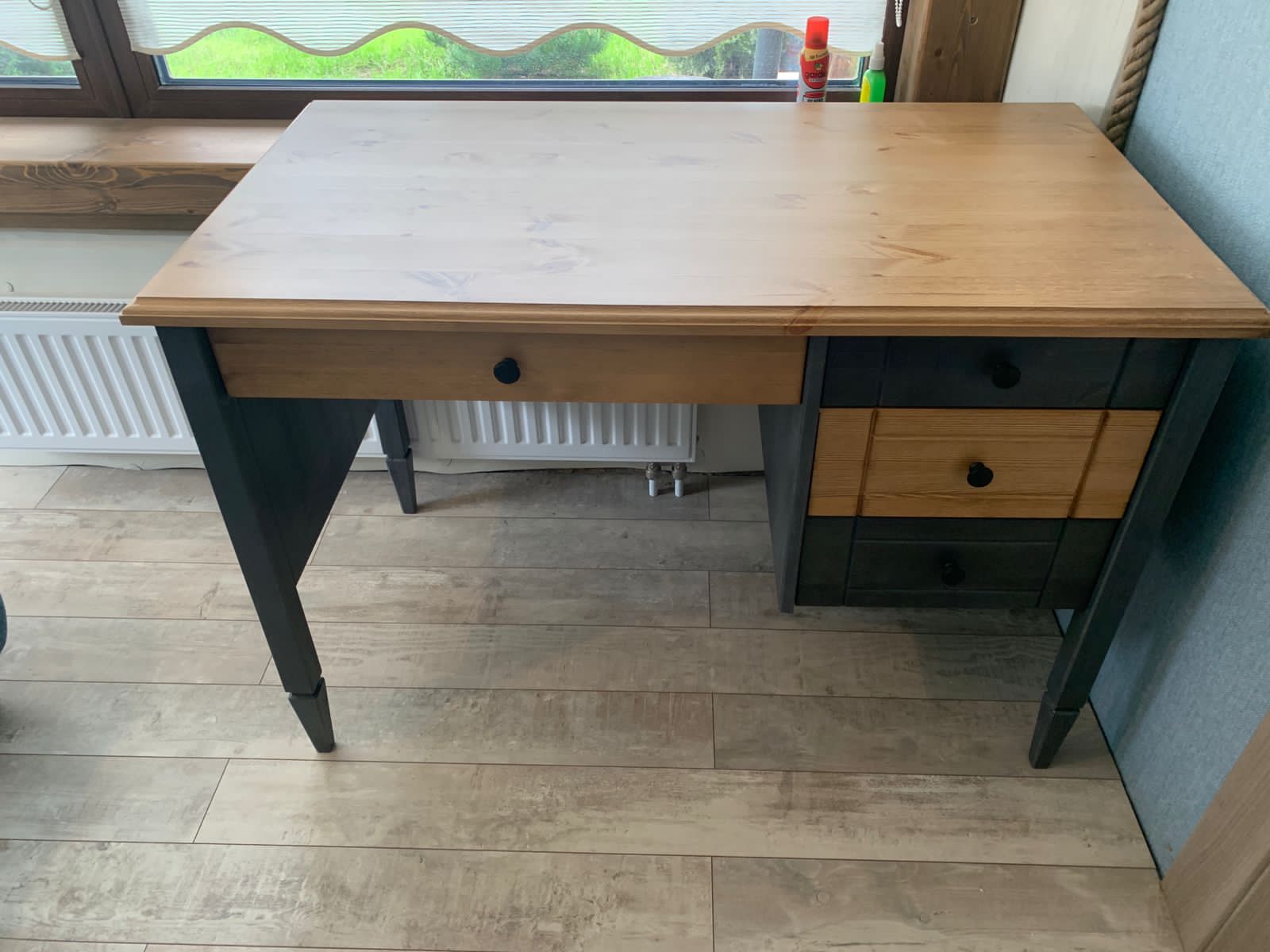 Стол Дания письменный №1 тумба справа