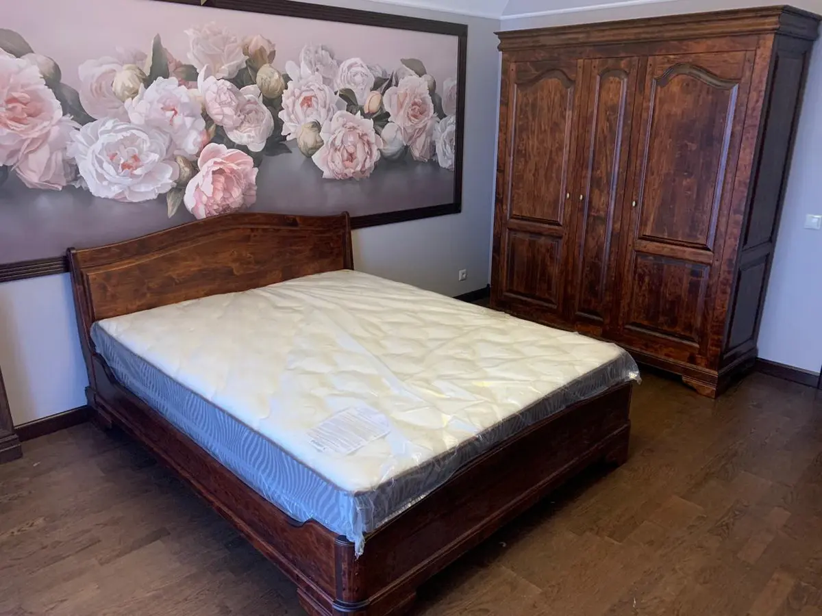 Кровать массив ольхи Луи Филипп ОВ 03 1400х2000