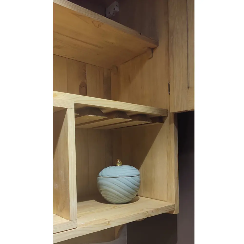 Шкаф настенный Прованс с кит-баром 800 х 316 х 930 (ПЛ 26-К)