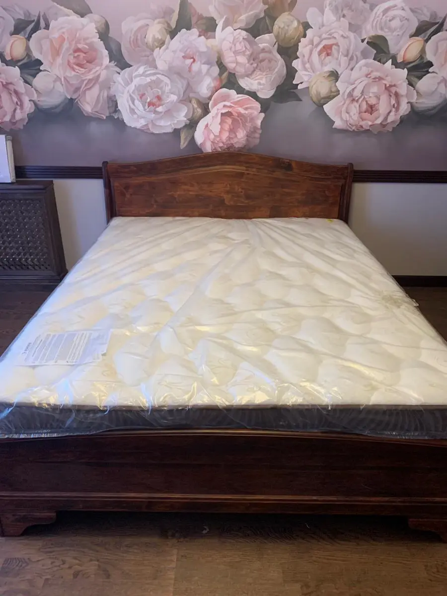 Кровать массив ольхи Луи Филипп ОВ 03 1400х2000