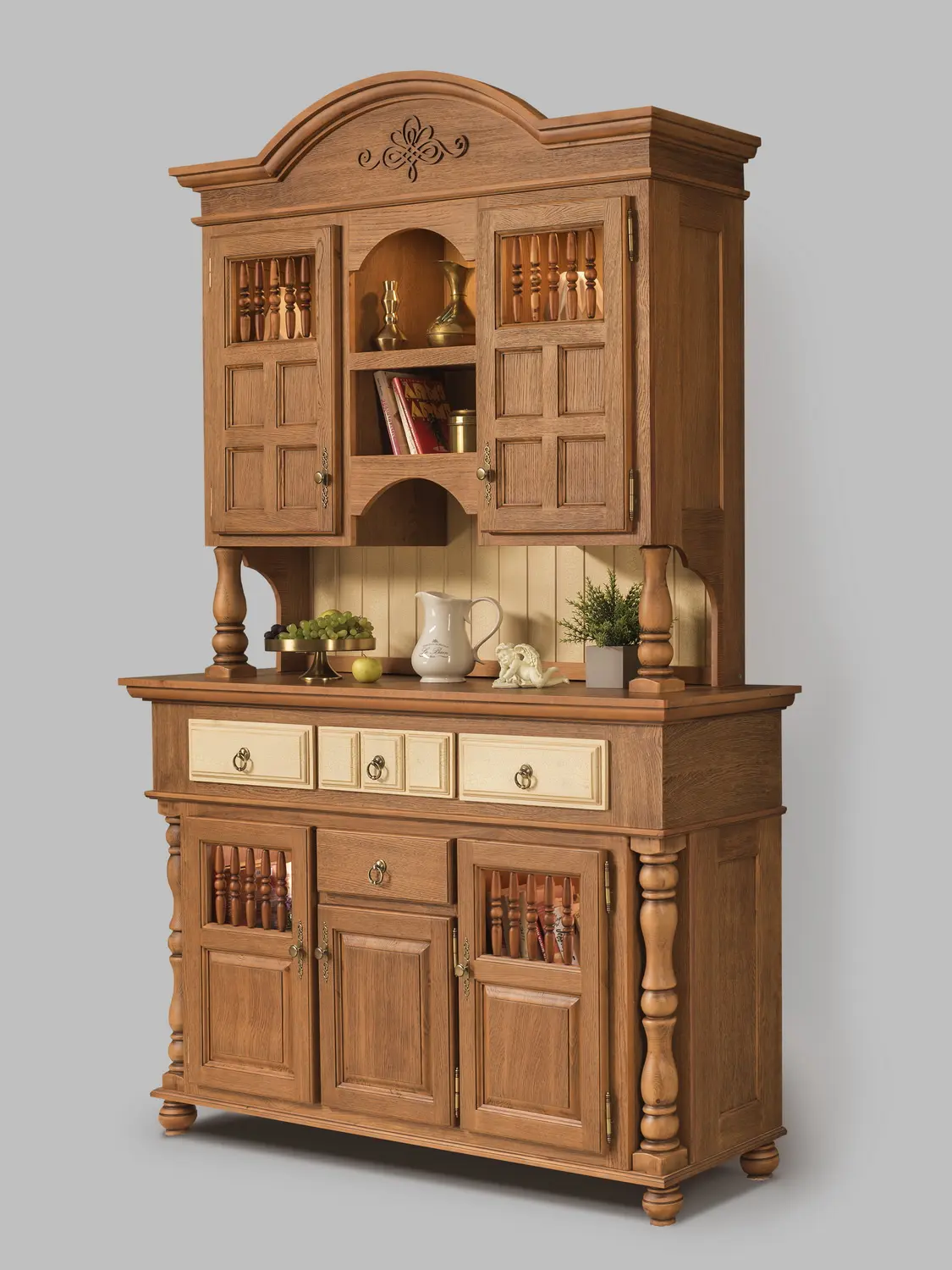 Сервант Валенсия 2-23  сосна