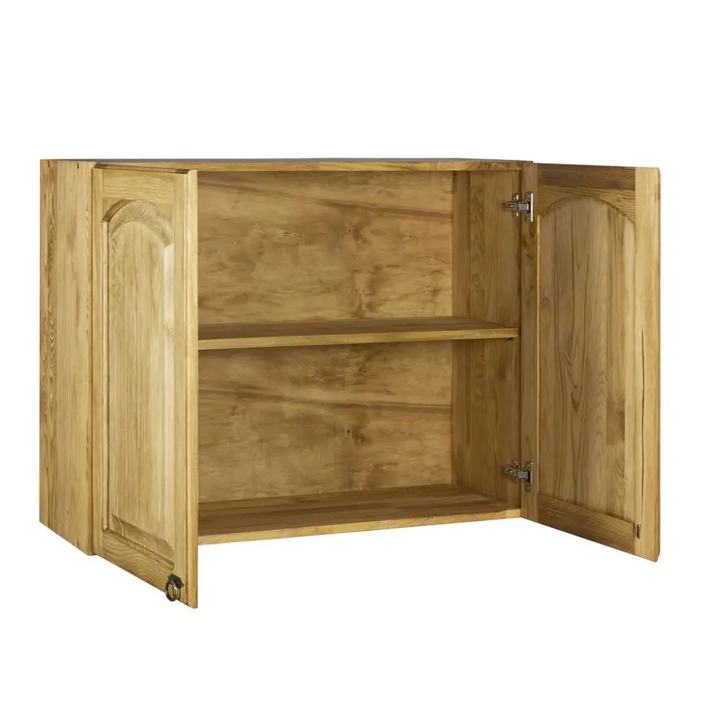 Шкаф настенный Викинг GL №23 массив с полкой (900 мм)