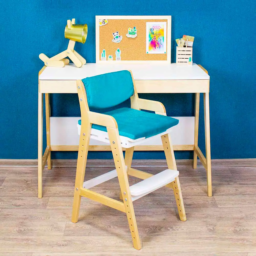 Стол массив березы  Rabbit   Wood Вуди белый  