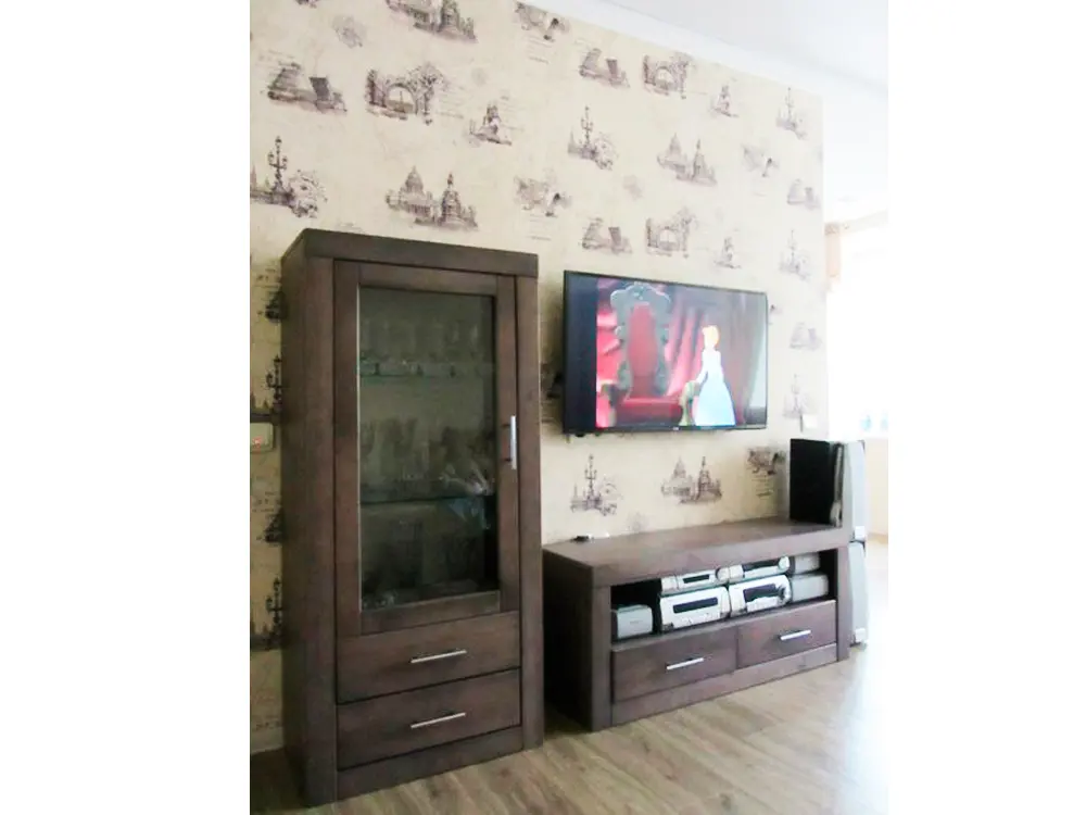 Тумба ТВ с 2 ящиками Брамминг