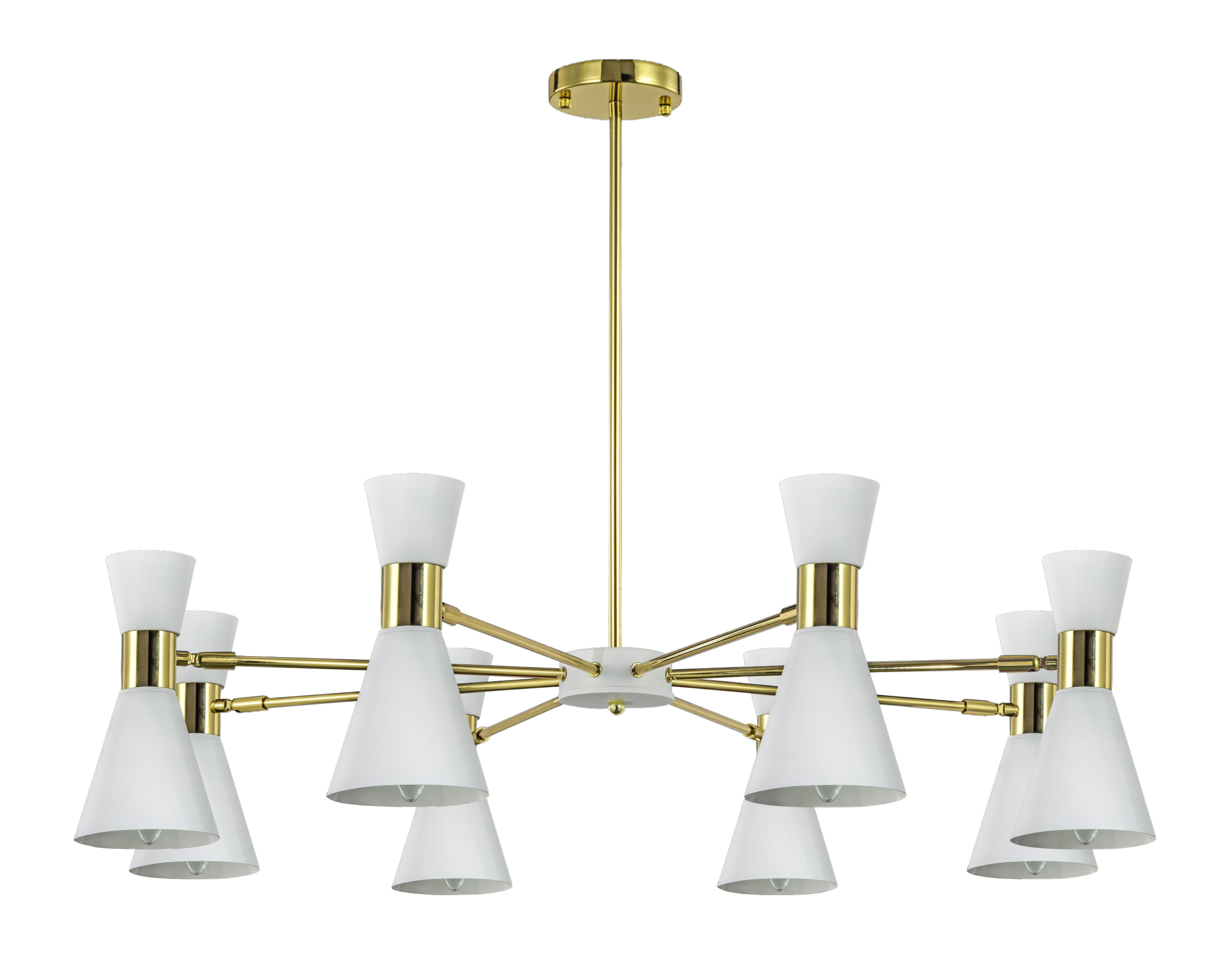 Люстра Elisium 8 White