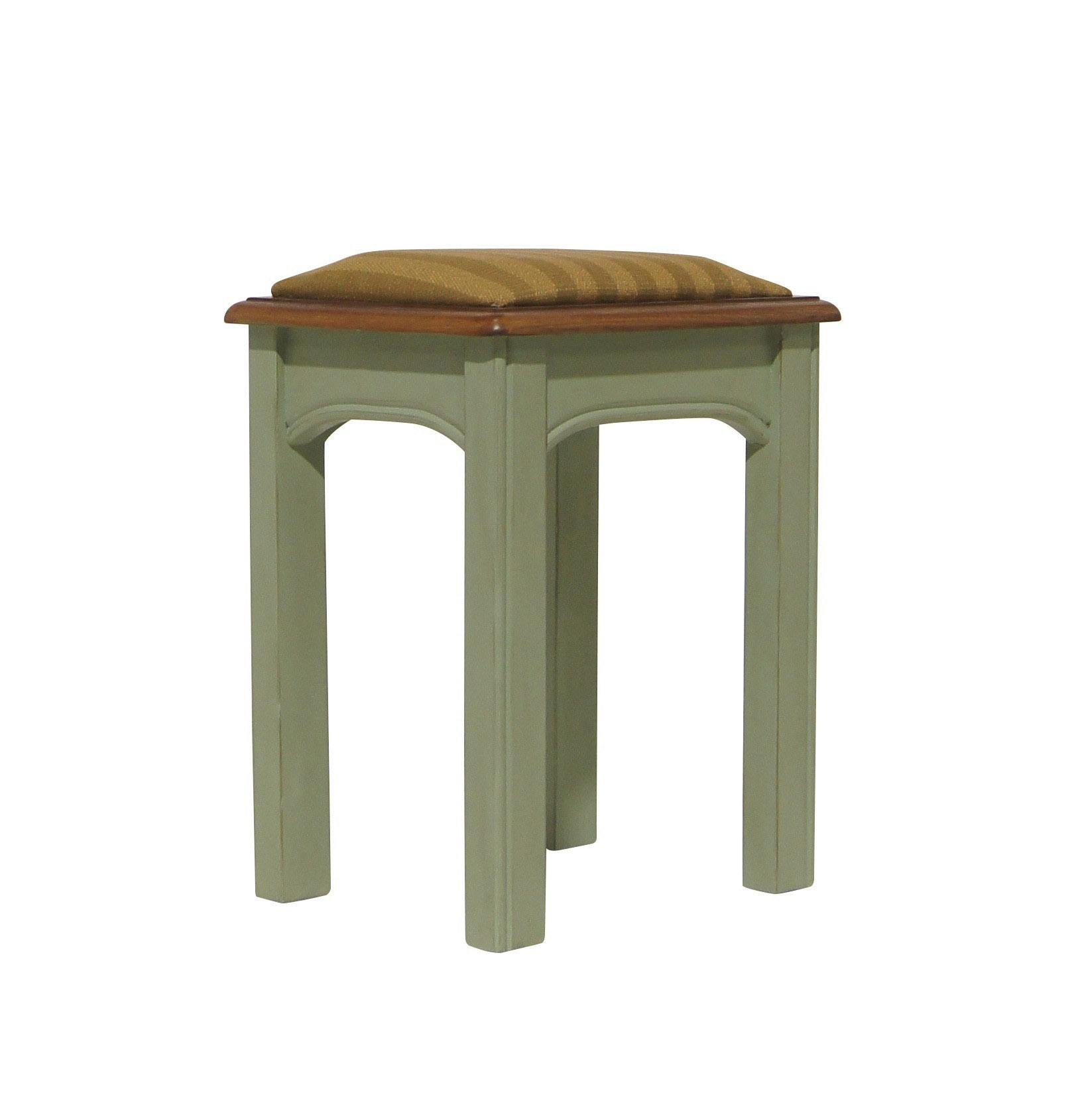 Табурет массив дерева "Olivia" с мягким сидением