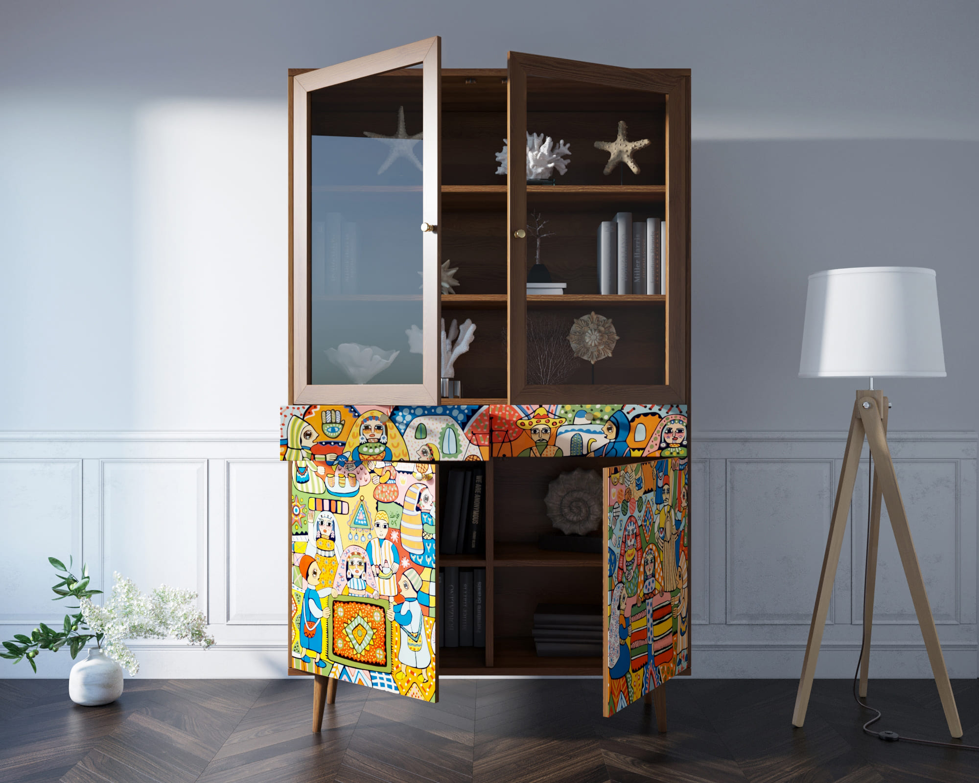 Буфет из дерева "Berber"