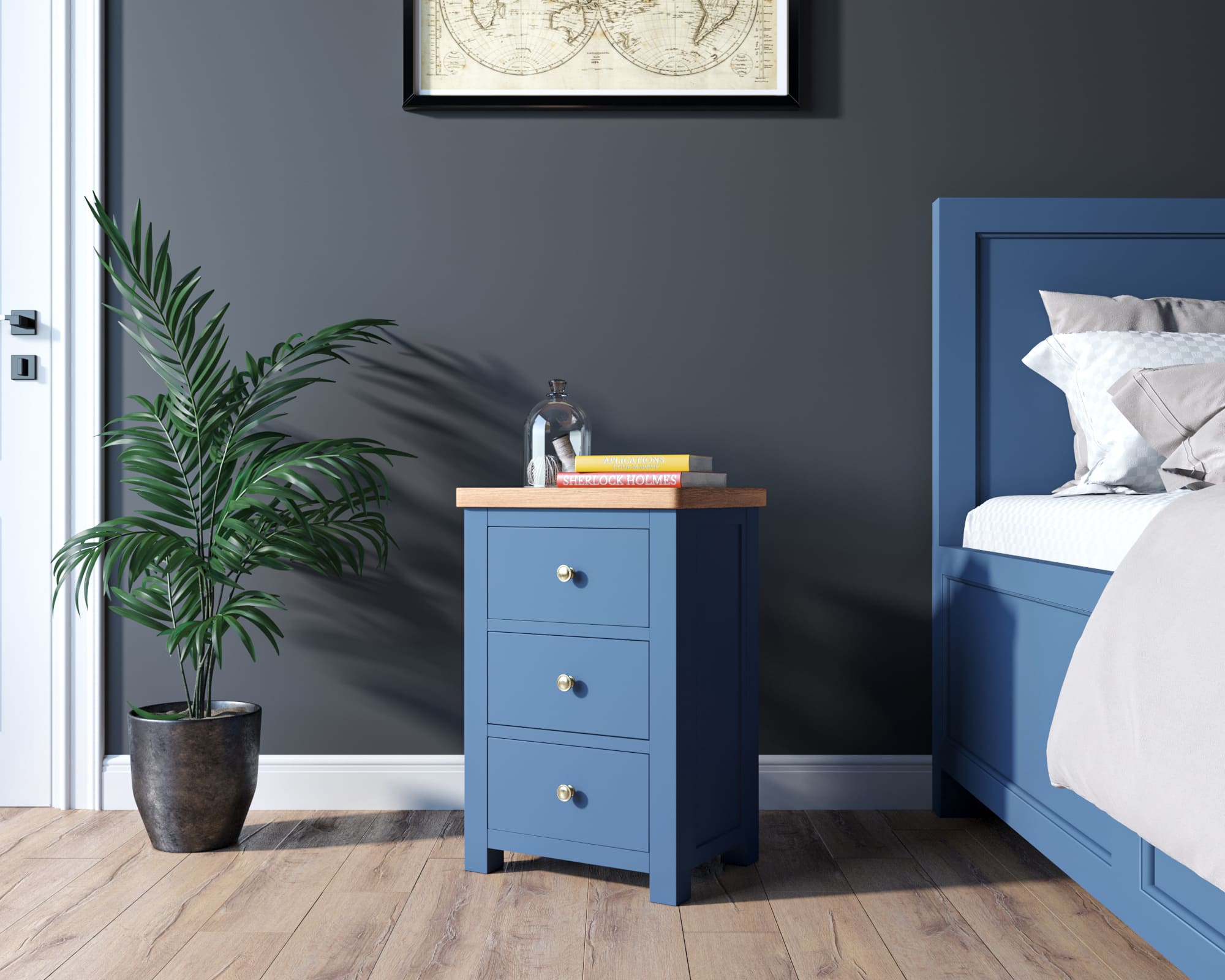 Тумба "Jules Verne" с тремя ящиками