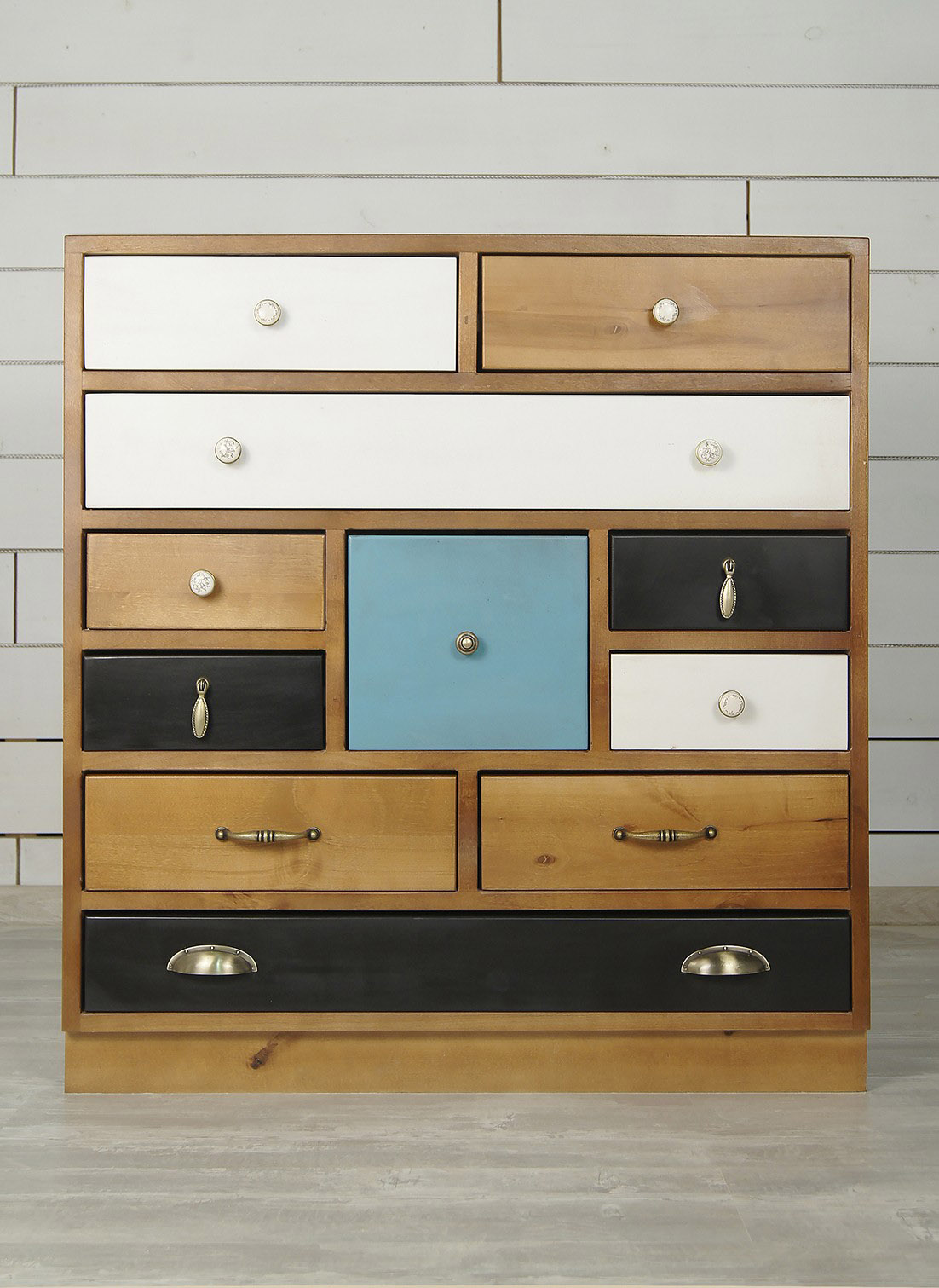 Комод для белья «Aquarelle Birch» 10 ящиков