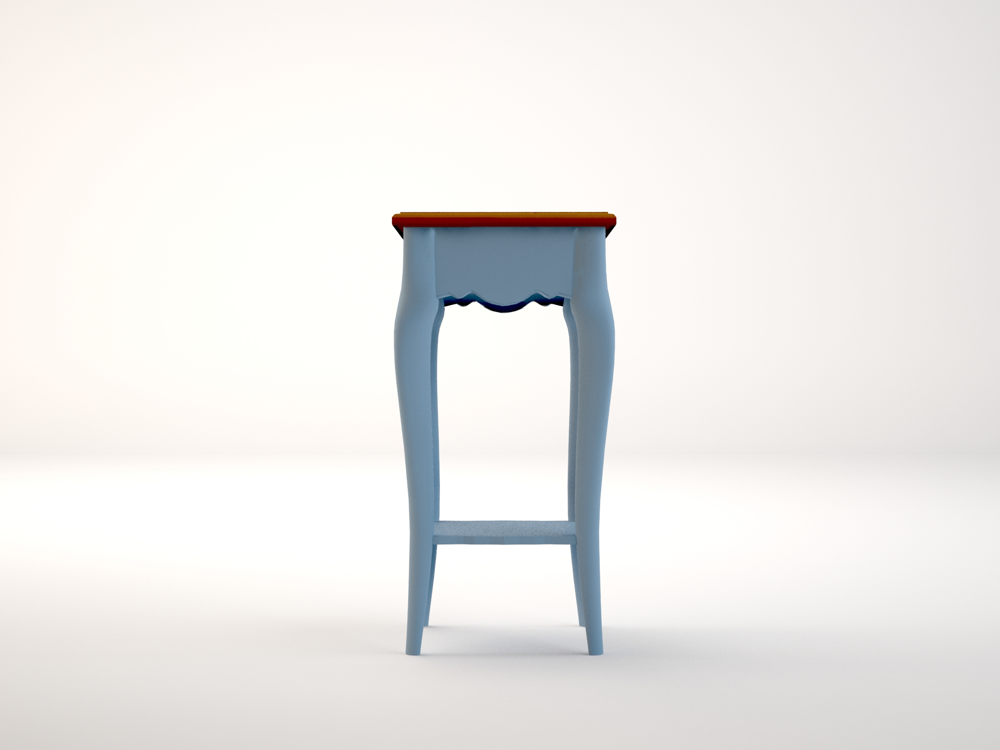 Подставка под цветы "Leontina Blue" низкая