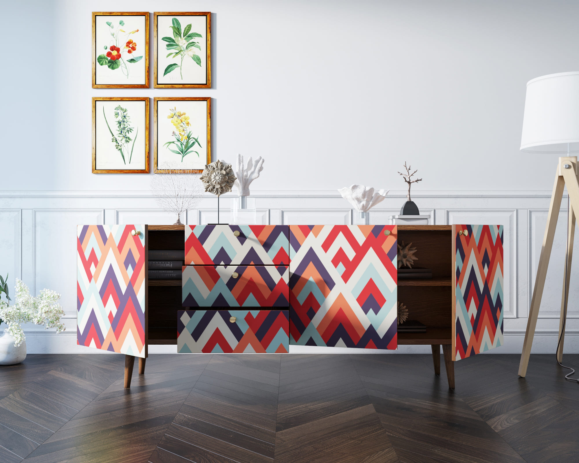 Комод "Berber" удлиненный