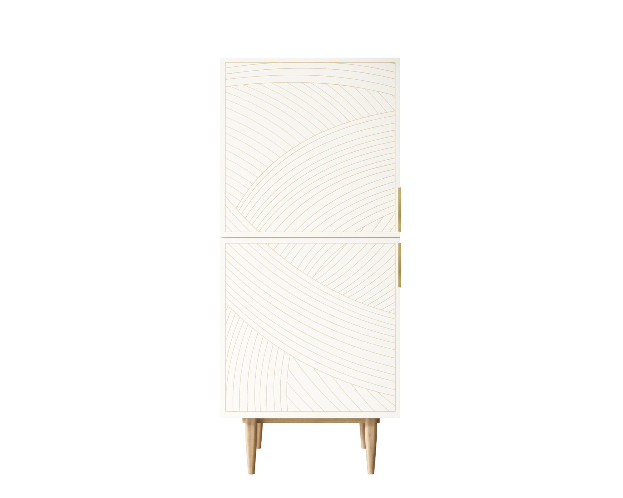 Вертикальный комод с двумя дверками "Line" LN05/GR1