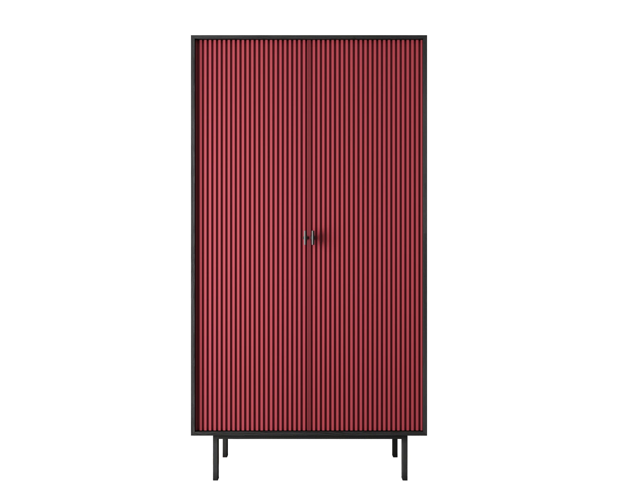 Шкаф двухдверный "Emerson" арт EM091/red/L