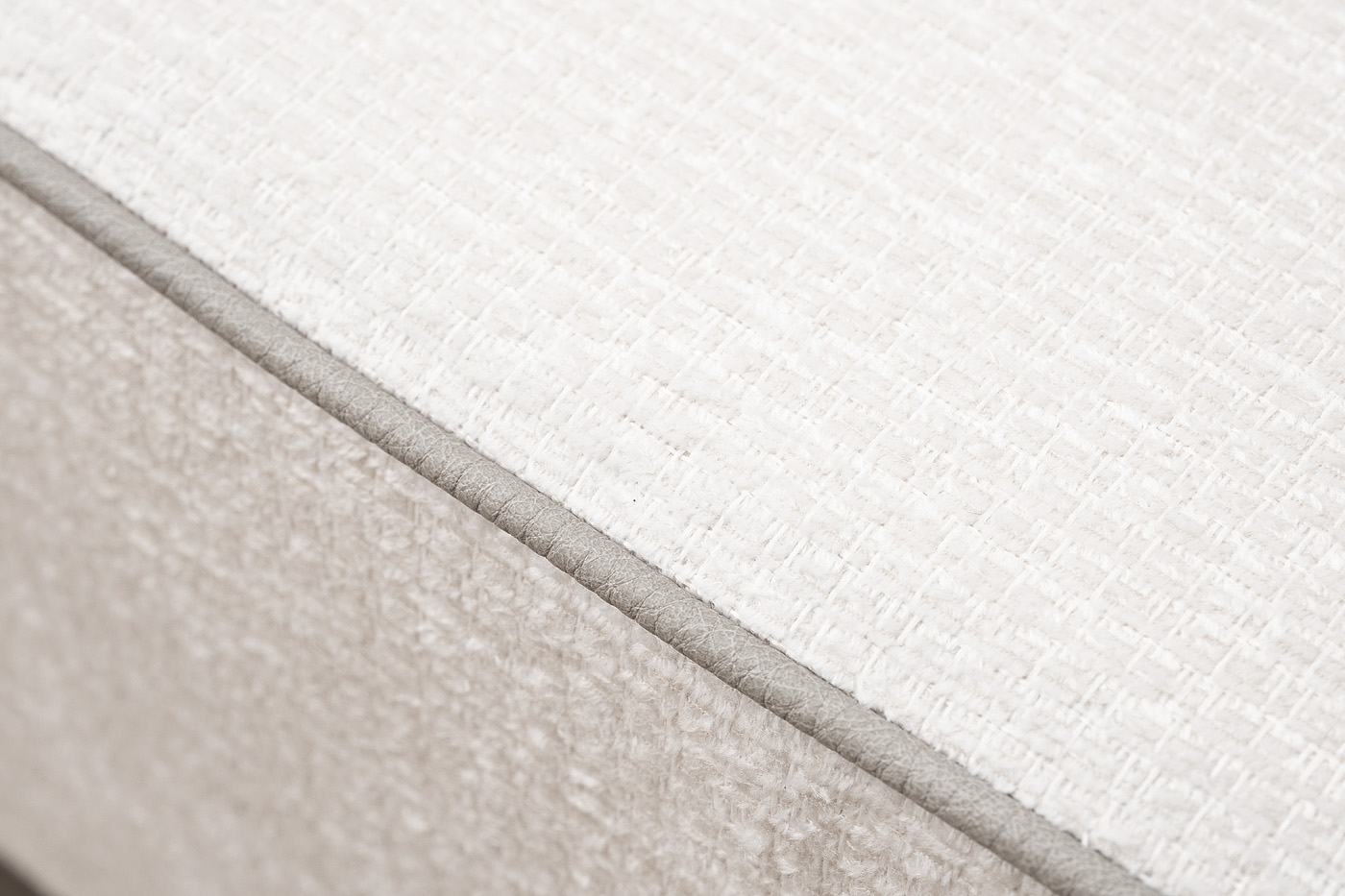 Банкетка Stella 60 прямоугольная св.бежевый Koza2601-ECRU+Nev21 60*38*40см