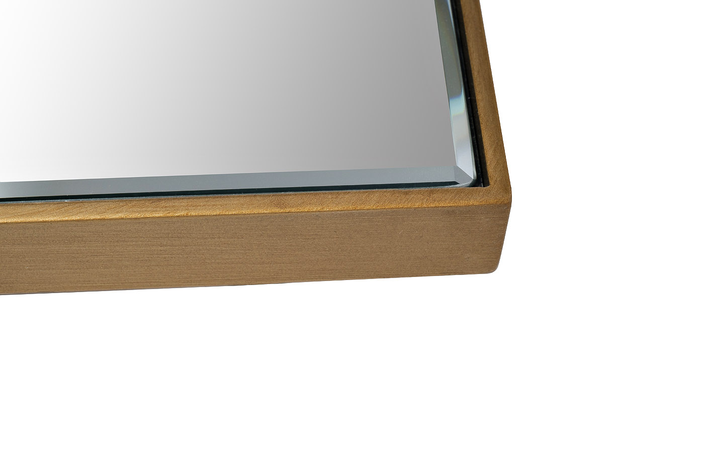 KFG095 Стол журнальный зеркало/матовое золото 