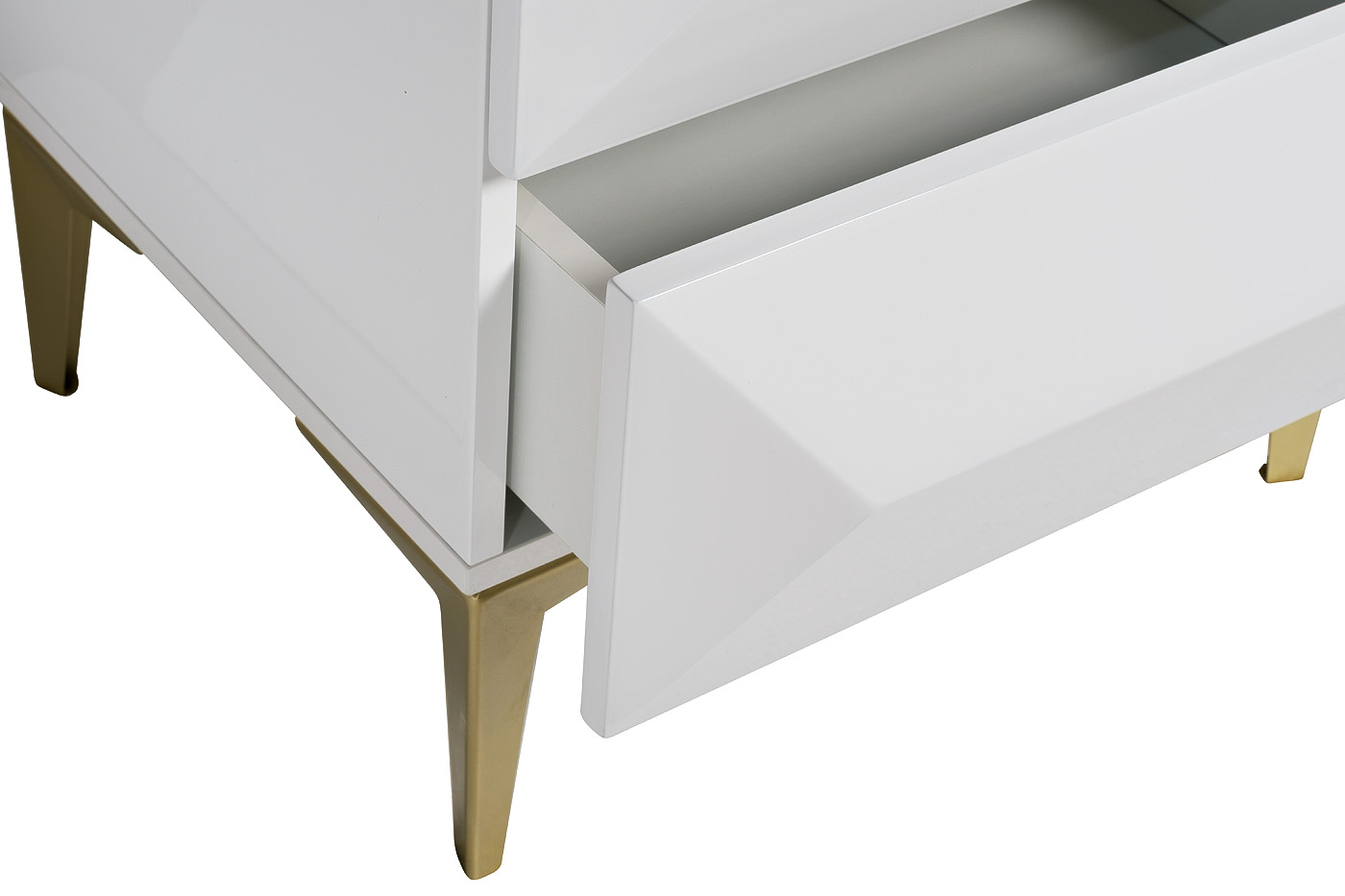 40AD-CB251 Тумбочка белая 