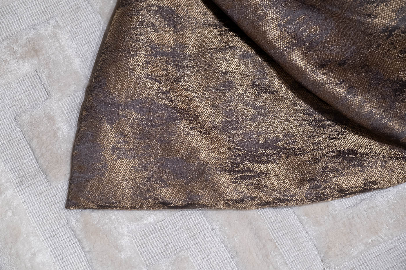 121GD-HOUST100-POKR ZOLSER-Покрывало HOUSTON золотое