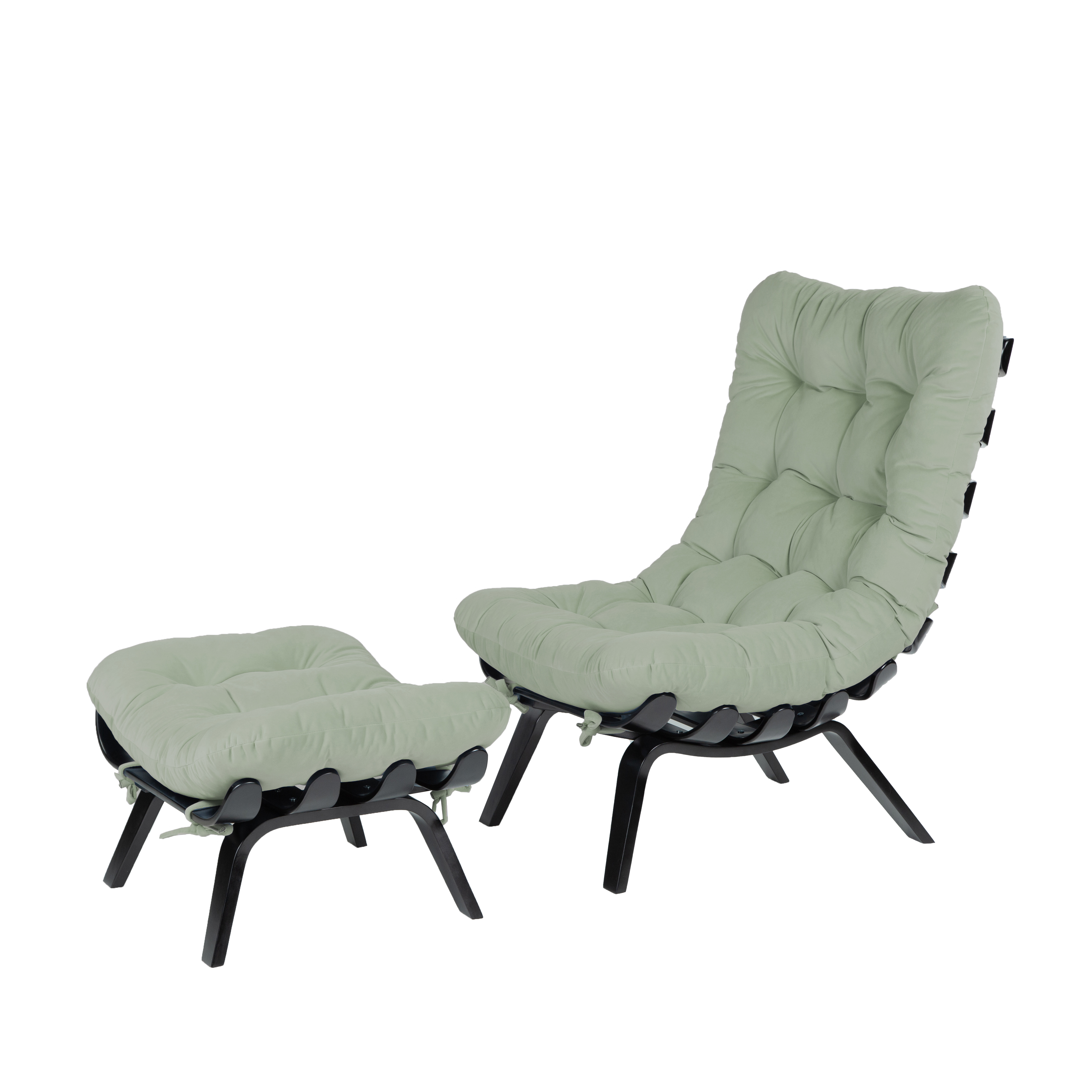 кресло Ессей 2 Фреш 19 минт каркас Венге структура