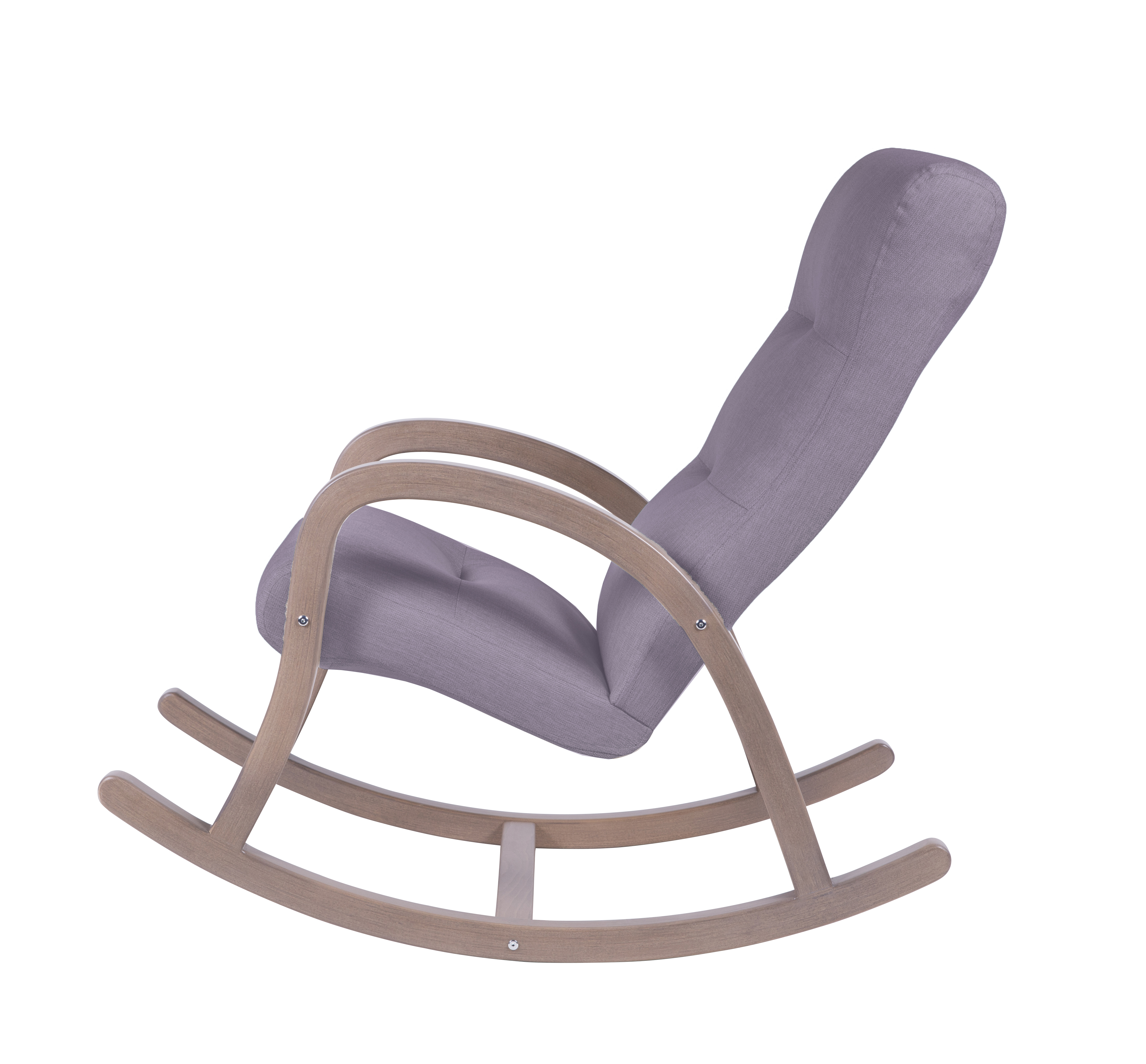 кресло-качалка Камея  фреш 16 лавандовый каркас  Шимо