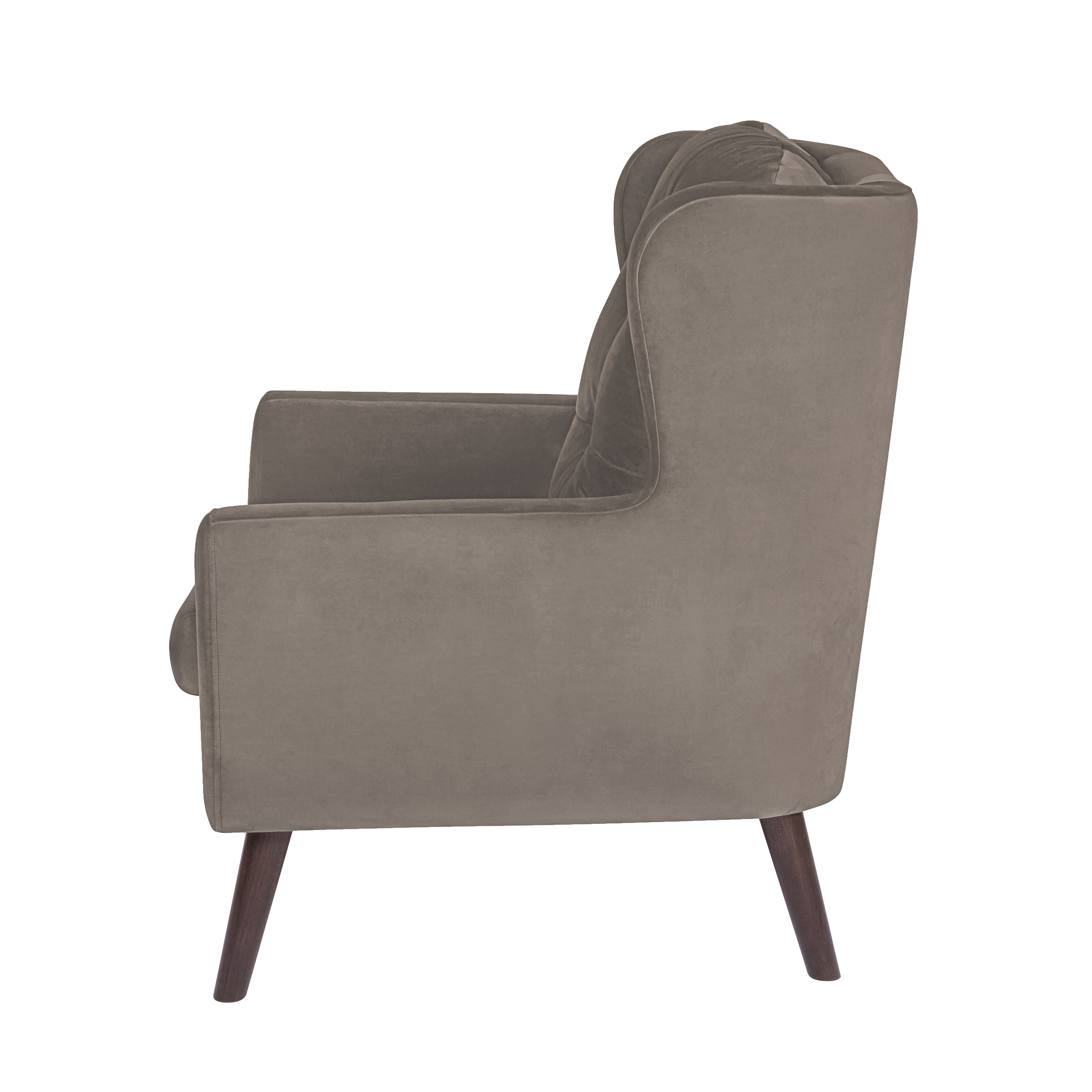 кресло Гермес фреш 04 бежевый каркас Орех