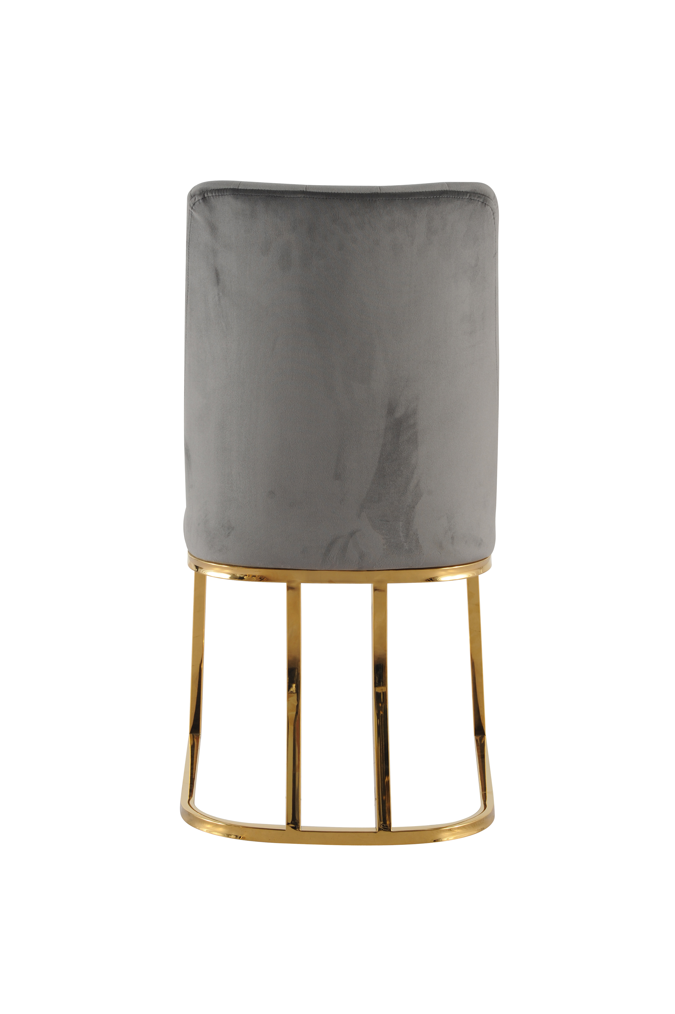 Стул обеденный Пресли DX-2055-1.1, 42х44х92, серый, золото