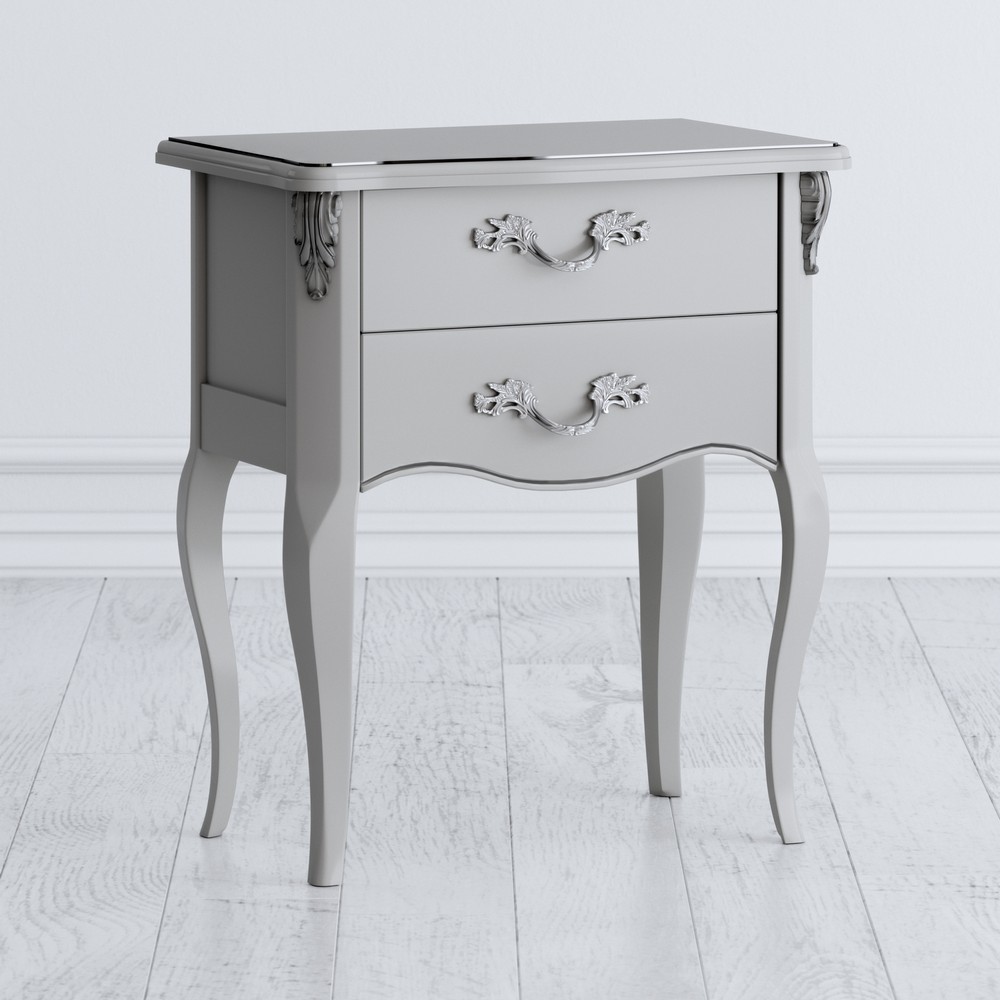 Прикроватная тумба 2 ящика 