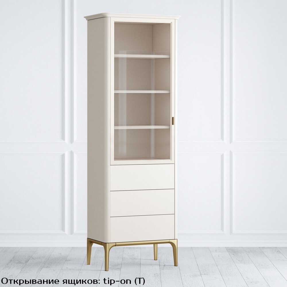 Шкаф книжный малый 3 ящика L 