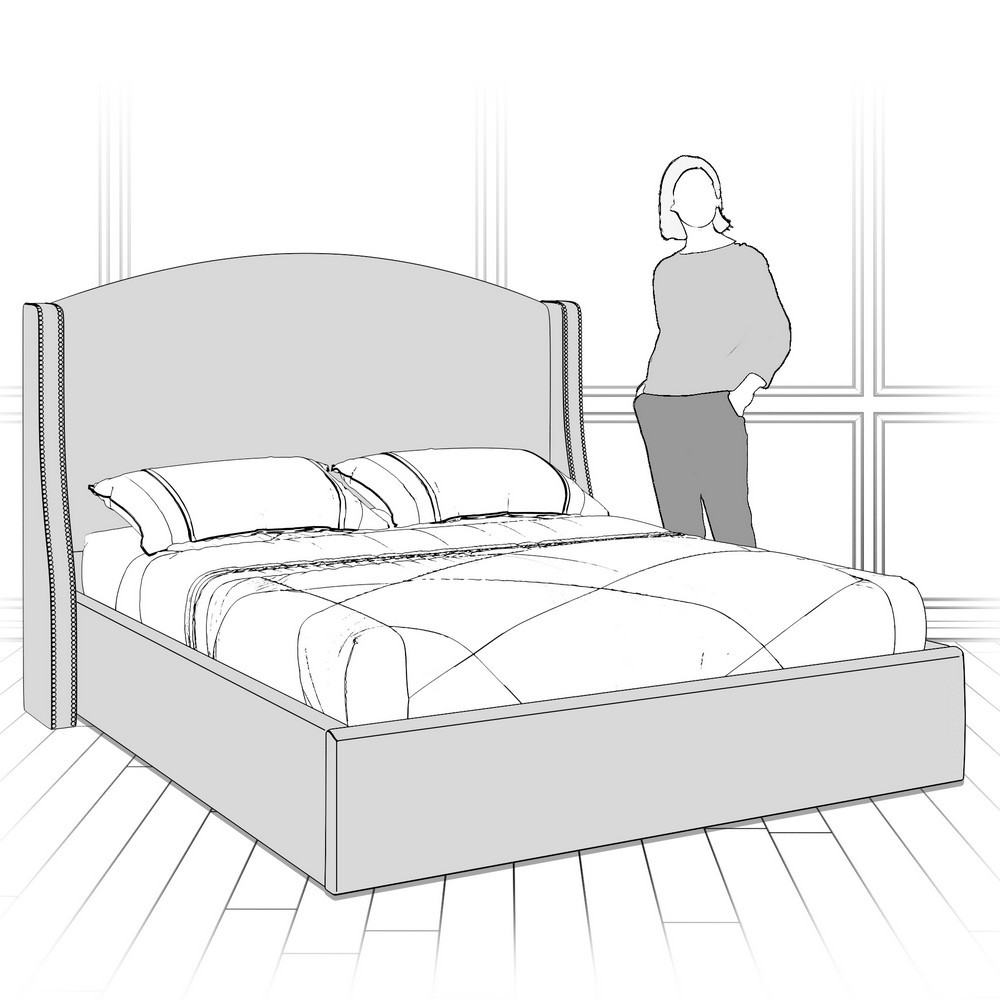 Кровать с подъемным механизмом K10-1400-N-0368