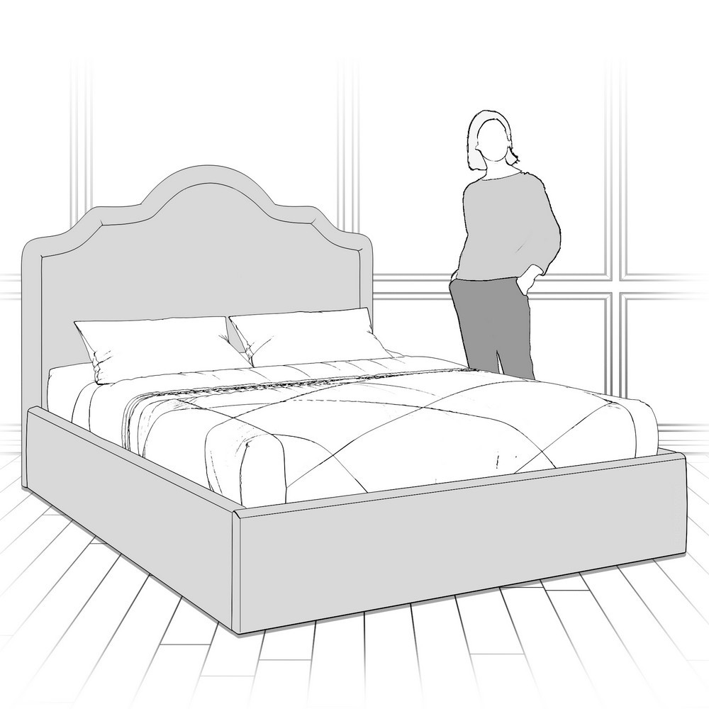 Кровать с подъемным механизмом K05-1400-B15