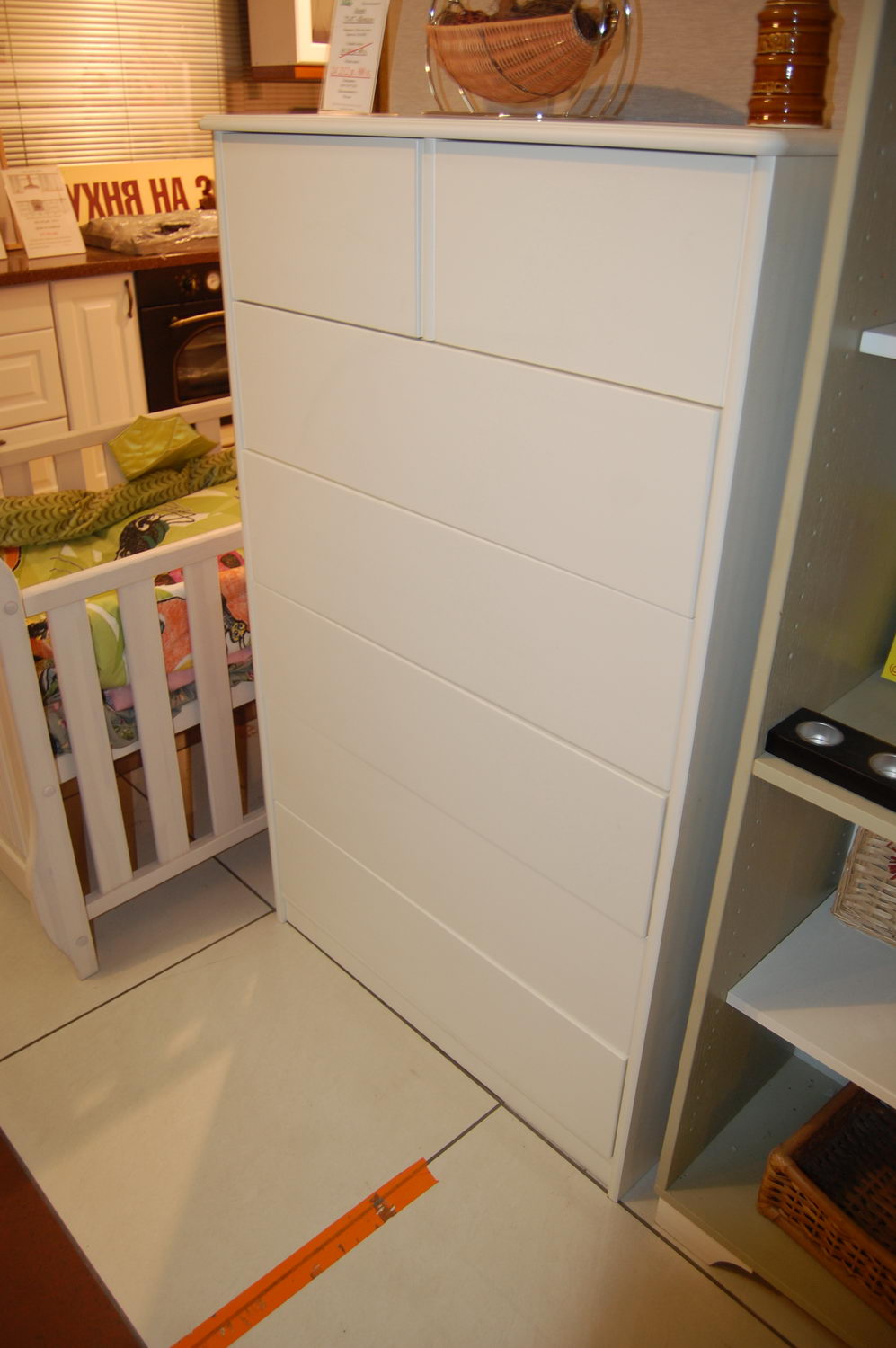 Комод 7 ящиков 75-07 Вокко