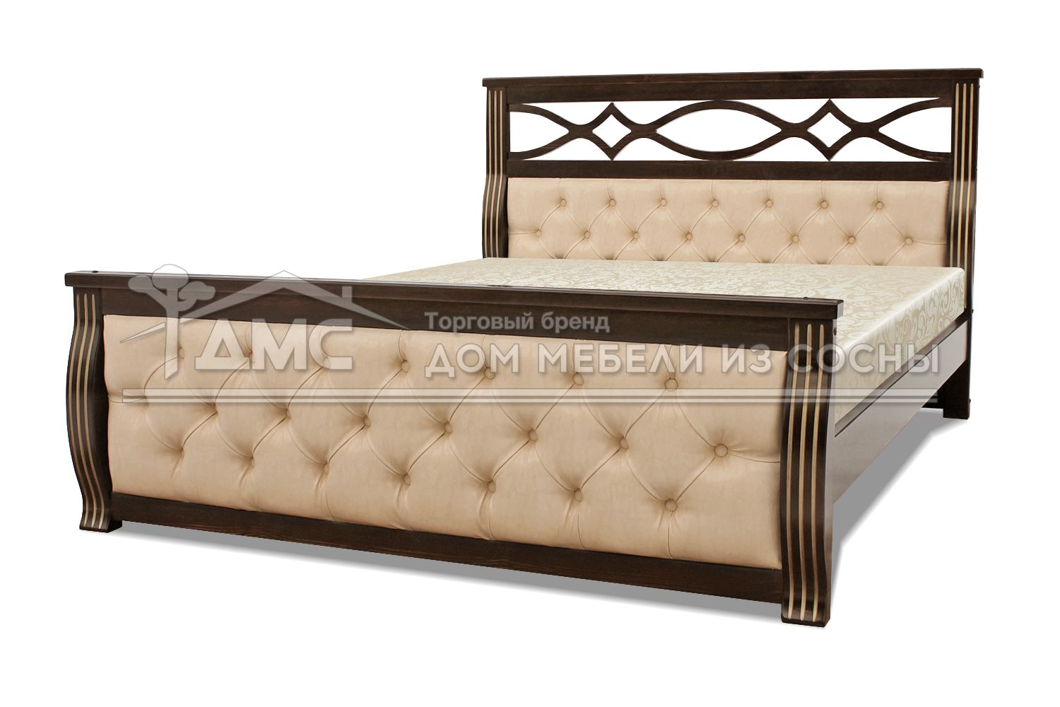 Кровать Петергоф 1200х2000