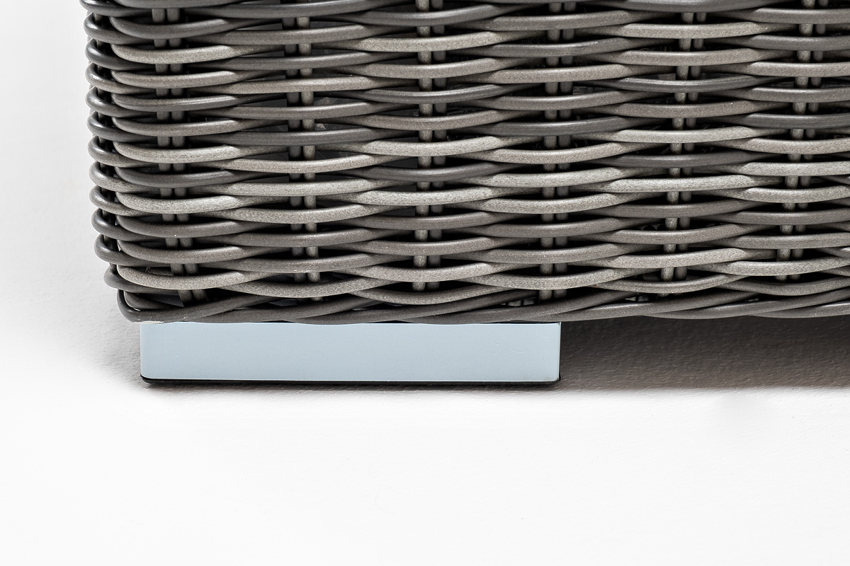 "Боналли" кресло из искусственного ротанга, цвет графит