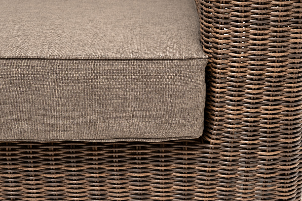 "Боналли" кресло из искусственного ротанга, цвет коричневый