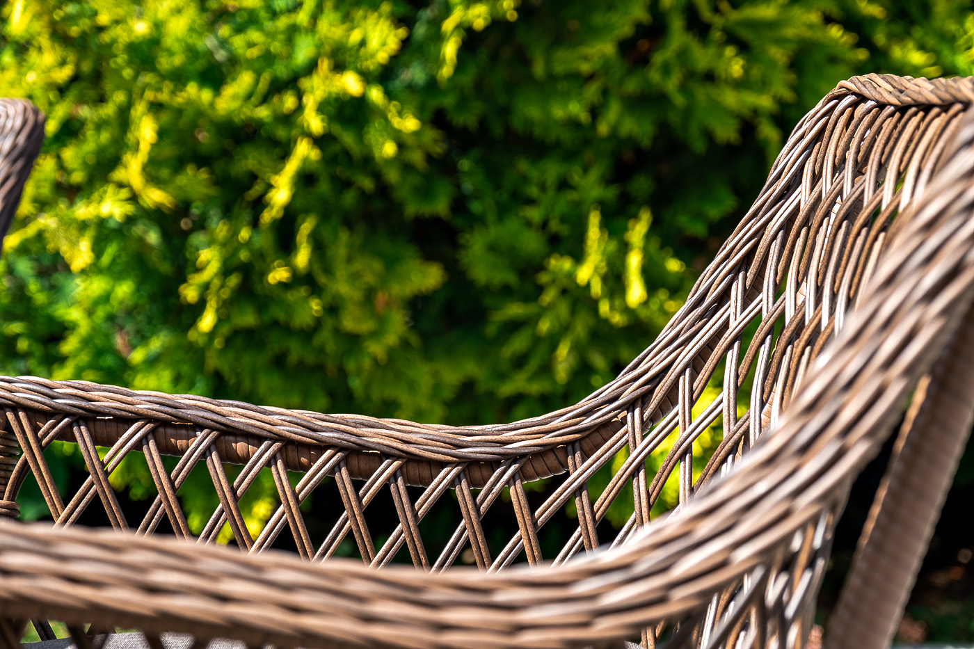 "Эспреззо–150 L" обеденная группа плетеная, цвет коричневый