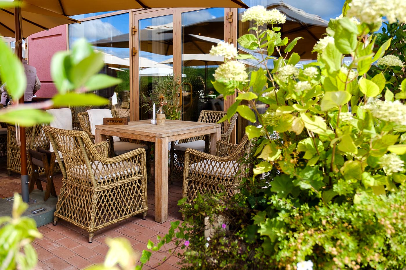 "Латтини" плетеное кресло из искусственного ротанга, цвет соломенный