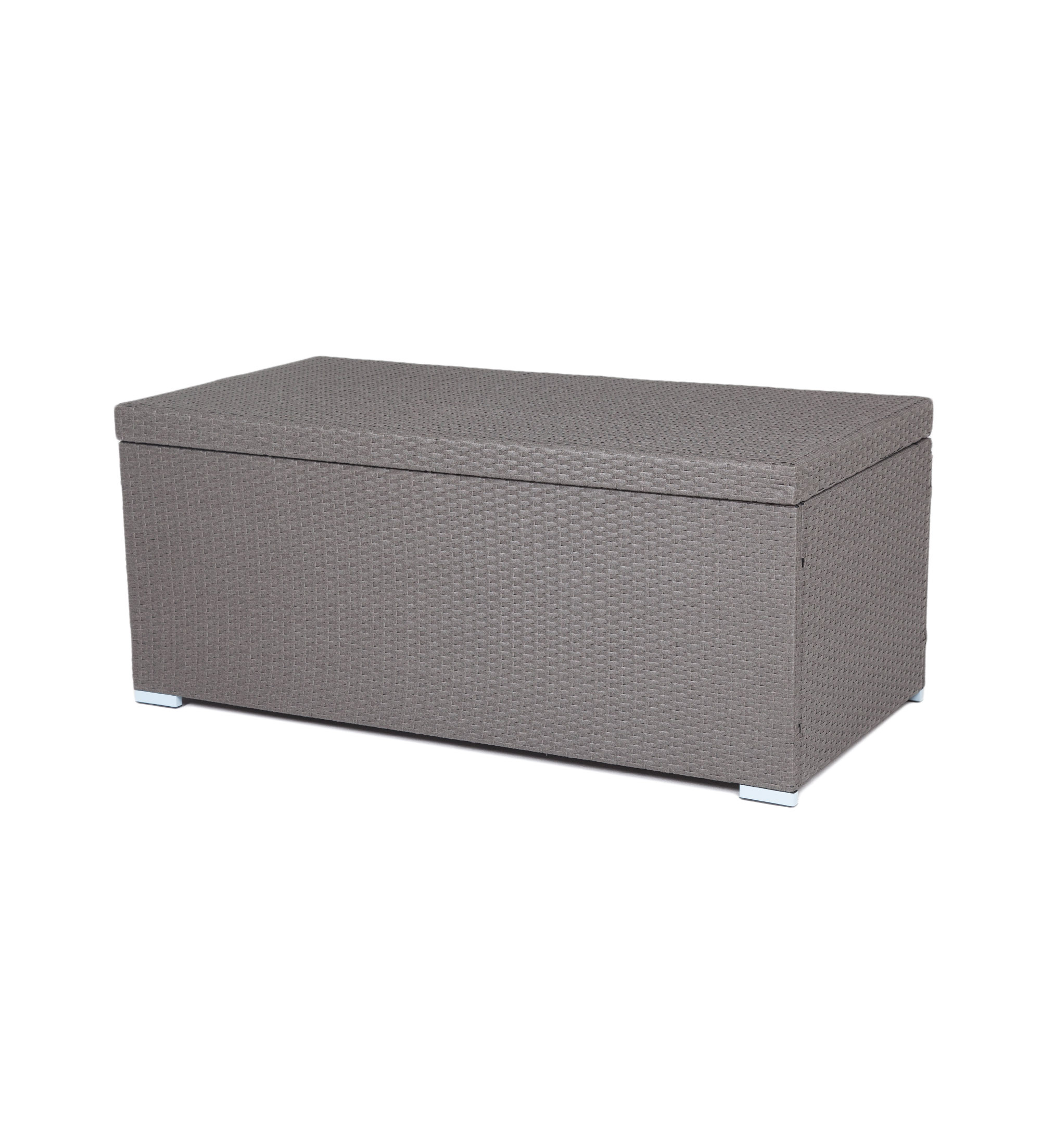 "Порту" сундук водонепроницаемый из искусственного ротанга, цвет графит