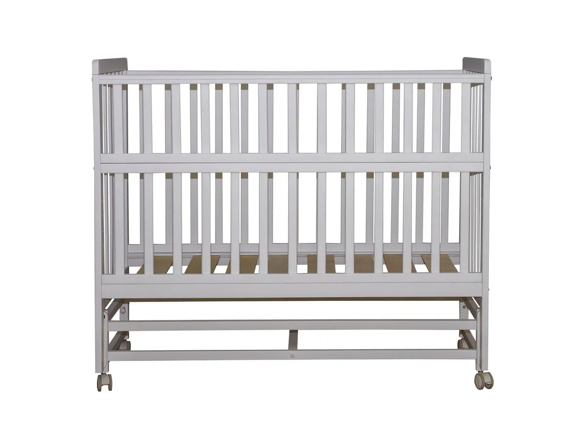 Кровать-маятник белый Albero НИК 2б