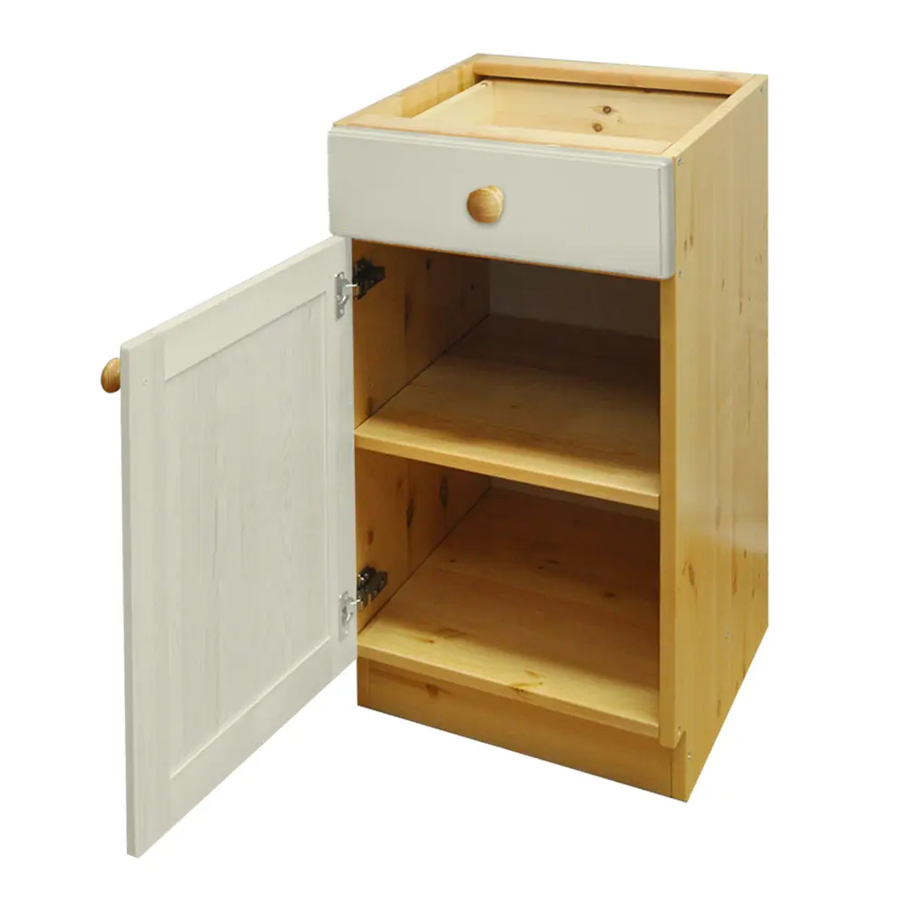 Тумба Весури с 1 ящ. арт. 345 слоновая кость