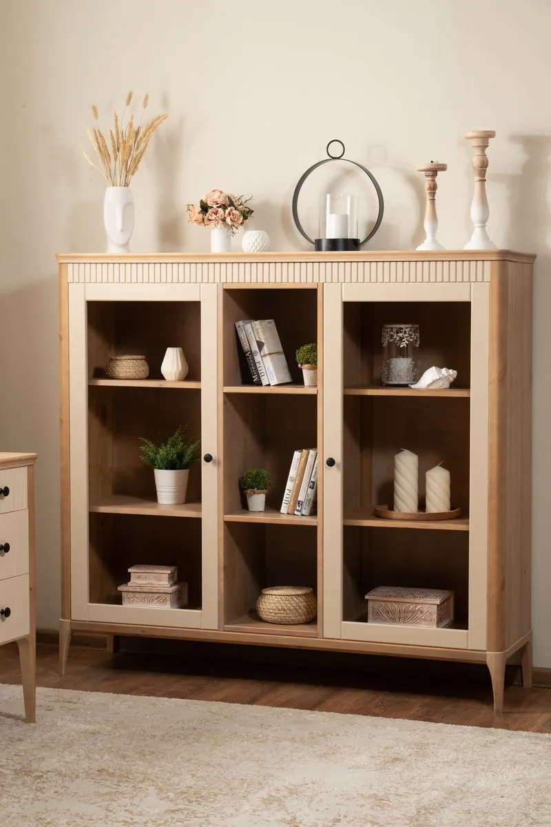   Сервант массив сосны Грета №5-140  