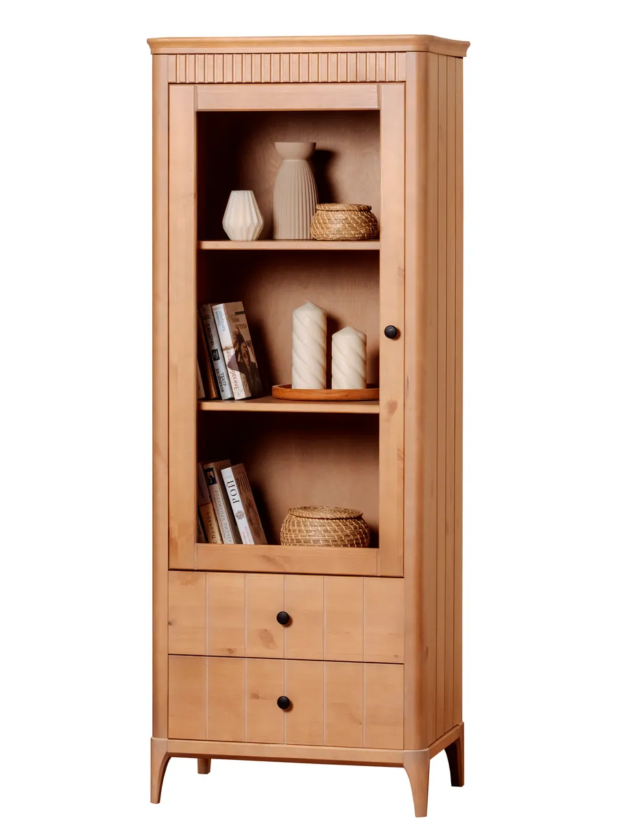 Шкаф книжный Грета №6-140